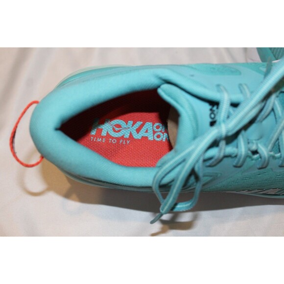 NIB Hoka One Men\'s Bondi 7 Running Athletic Sneakers AEBL AQUA BLUE NIB SZ 10.5 main image 5